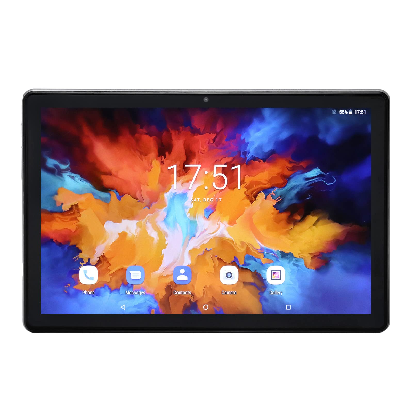 10.1in Smart Tablet, 5GWiFi 8GB RAM 128GB ROM Portable Smart Tablet, IPS HD Touch Screen Front 800W Rear 2000W Tablet for Home,Office, School 100‑240V