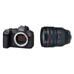 canon eos r6 mark ii - full frame mirrorless camera (body only) - still & video - 24.2mp, cmos, continuous shooting - digic x image processing - 6k video oversampling and black - 2965c002