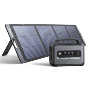 ugreen powerroam 1200 solar generator, 1024wh portable power station with 200w solar panel included, up to 2500w output, lifepo4 (lfp) battery, generators for home backup/outdoor camping/rvs