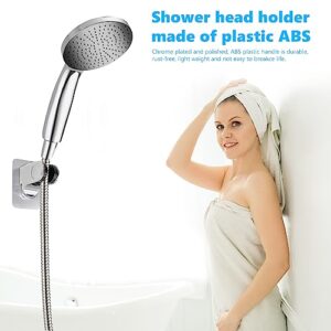 Dohia Shower Head Holder Strong Adhesive Adjustable Handheld Shower Wand Holder No Drilling Wall Mount Bracket D1-HSZJ