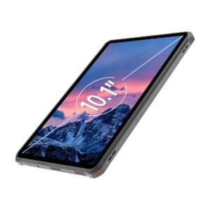 OUKITEL Rugged Tablet Android 13 RT5 11000mAh Waterproof Tablet,14GB+256B Android Tablets 1TB Expandable,Octa-Core 10.1 Inch FHD+, 33W 16MP+16MP Camera 1920x1200 Tablet 4G Dual SIM/5G WiFi/BT5.0/GPS