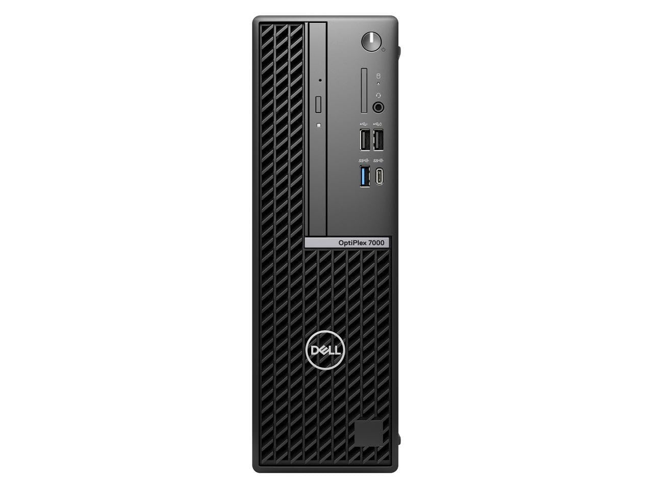 Dell OptiPlex 7010 Plus Desktop Computer - Intel Core i7 13th Gen i7-13700 Hexadeca-core (16 Core) 2.10 GHz - 16 GB RAM DDR5 SDRAM - 512 GB M.2 PCI Express NVMe SSD - Small Form Factor - Black - W11P