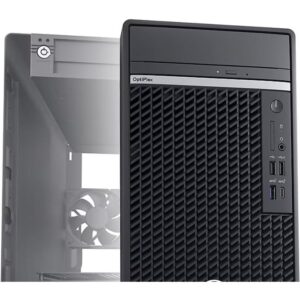 Dell OptiPlex 7000 7010 Desktop Computer - Intel Core i5 13th Gen i5-13500 Tetradeca-core (14 Core) 2.50 GHz - 8 GB RAM DDR4 SDRAM - 256 GB M.2 PCI Express NVMe SSD - Tower - Black