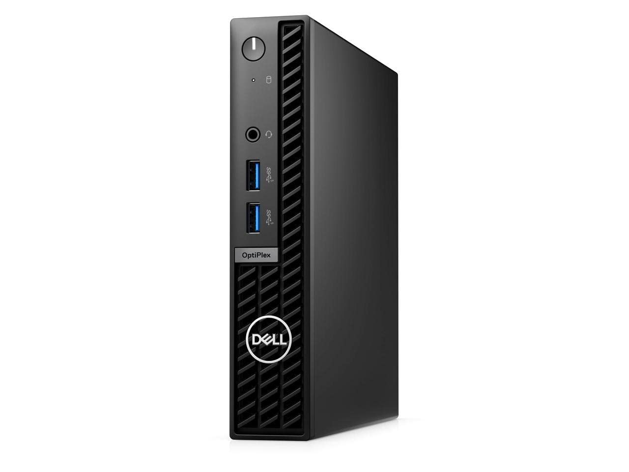 Dell OptiPlex 7000 7010 Desktop Computer - Intel Core i7 13th Gen i7-13700T Hexadeca-core (16 Core) 1.40 GHz - 16 GB RAM DDR4 SDRAM - 256 GB M.2 PCI Express NVMe SSD - Micro PC,Black