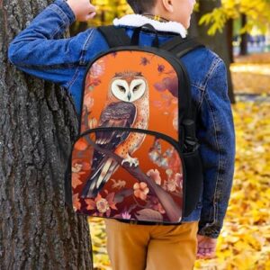 SYtrade Owl Print Backpack Cute Animal School Bag Backpack Kids School Bookbag