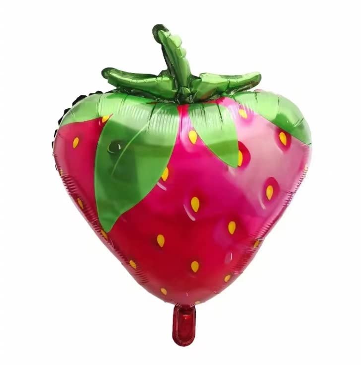 Strawberry Balloons Arch Kit 140pcs Strawberry Birthday Party Decorations Pink Green and Strawberry Balloon for Baby Shower Sweet Berry First Birthday Decoration