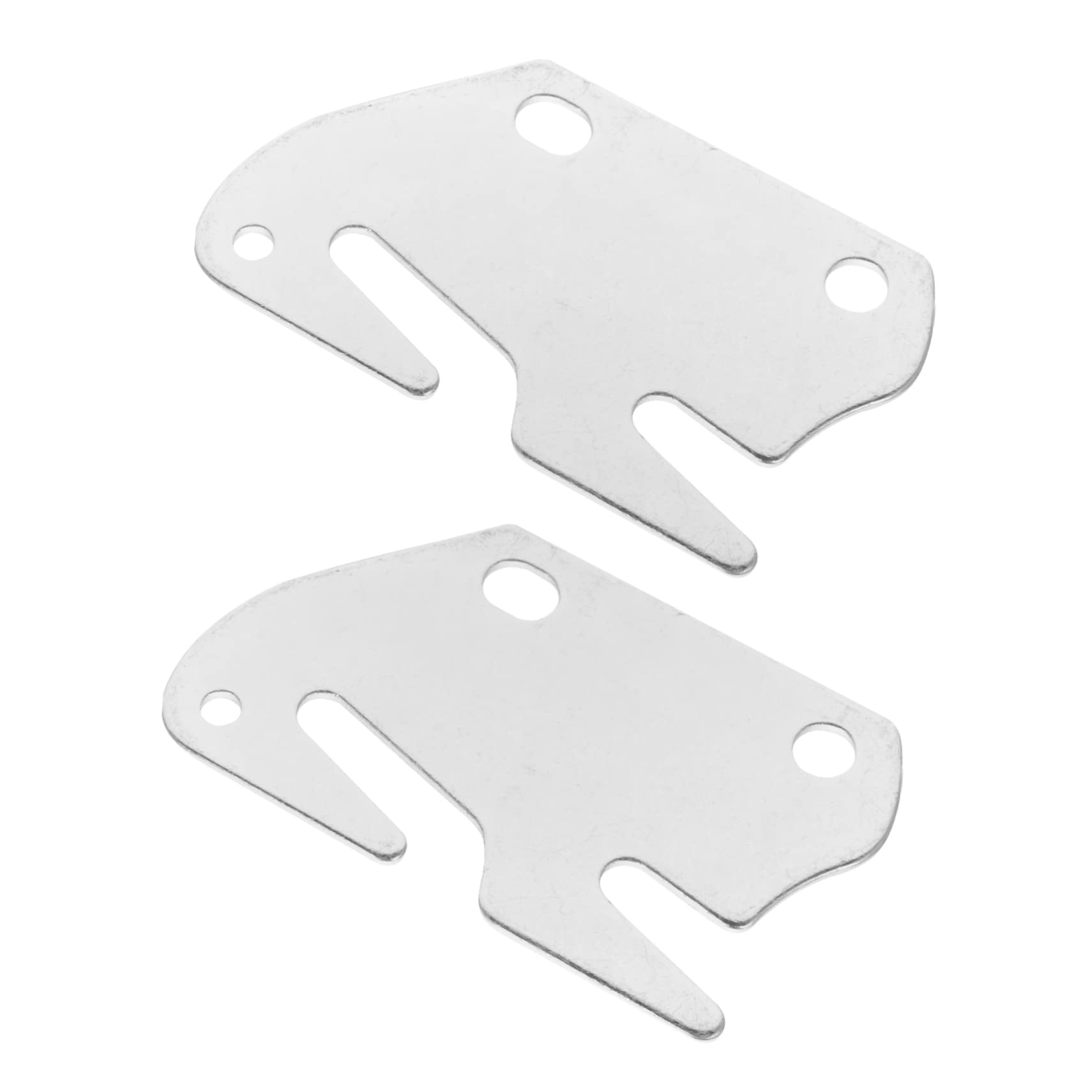 Veemoon 2pcs Furniture Connector Hook Plate Solid Wood Iron