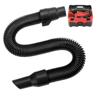 mwedp 14-37-0105 vacuum hose compatible with milwaukee m18 vacuum 0970-20 0880-20 0780-20 (internal storage), fits 18v/28v wet/dry vac hose assembly