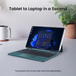 Robo & Kala 2 in1 Laptop, 690g Lightweight, Up to 20H Long Battery Life, 12.6’’ AMOLED Touchscreen, Snapdragon 5nm PC Processor, 16GB RAM, 512GB SSD, Win 11, 4K Webcam, WiFi & Bluetooth, Device Only
