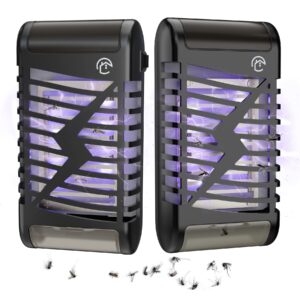 careland mosquitos bug zapper indoors: electric portable plug in home insects zapper for removes insects mosquitos files bugs gnats moths for kids baby pets bedroom home office