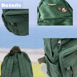 SOBOUR Ellie Backpack The Last Ellie Williams Cosplay Bag Joel Miller Backpack Vintage Casual Canvas Rucksack Laptop Travel Bag