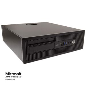 HP ProDesk 4th Generation Desktop Computer | Quad Core Intel i5 (3.2) | 32GB DDR3 RAM | 1TB SSD Solid State | Windows 10 Professional | Home or Office PC (Renewed)