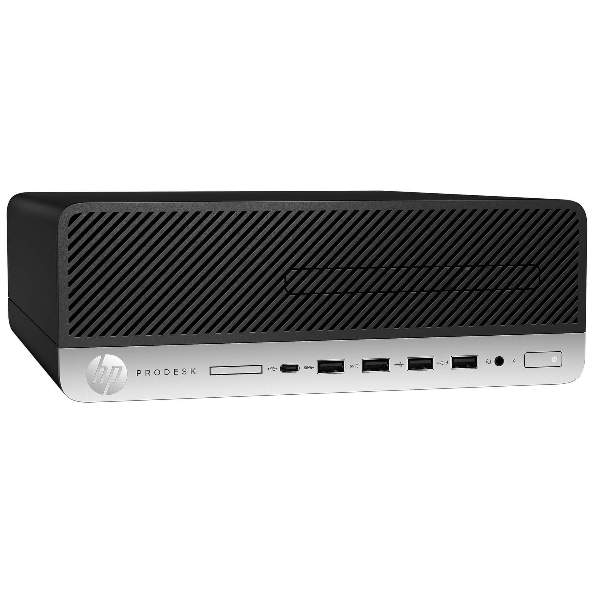 HP ProDesk 7th Generation Desktop Computer | Quad Core Intel i5 (3.2) | 32GB DDR4 RAM | 1TB SSD Solid State | Windows 10 Professional | Home or Office PC (Renewed)