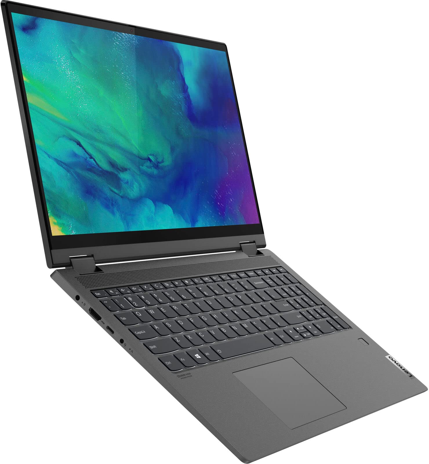 Lenovo Flex 5i 15.6" FHD Touch Screen Laptop | Intel Core i5-1135G7 Processor | 8GB RAM | 256GB SSD | Intel Iris Xe Graphics | Windows 11 Pro | Graphite Grey | Bundle with Stylus Pen