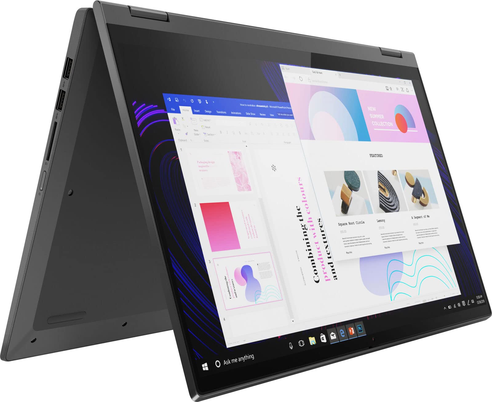 Lenovo Flex 5i 15.6" FHD Touch Screen Laptop | Intel Core i5-1135G7 Processor | 8GB RAM | 256GB SSD | Intel Iris Xe Graphics | Windows 11 Pro | Graphite Grey | Bundle with Stylus Pen