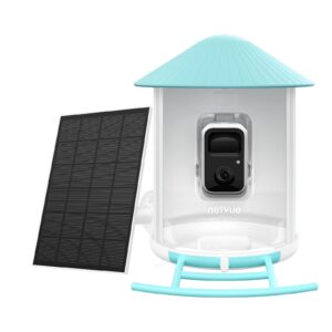 netvue birdfy lite camera with solar panel