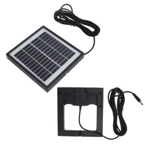 2W 12V Solar Panel, Polysilicon Solar Panels Energy Saving with Frame for Planting for Automobile for Tourism
