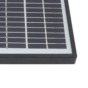 2W 12V Solar Panel, Polysilicon Solar Panels Energy Saving with Frame for Planting for Automobile for Tourism