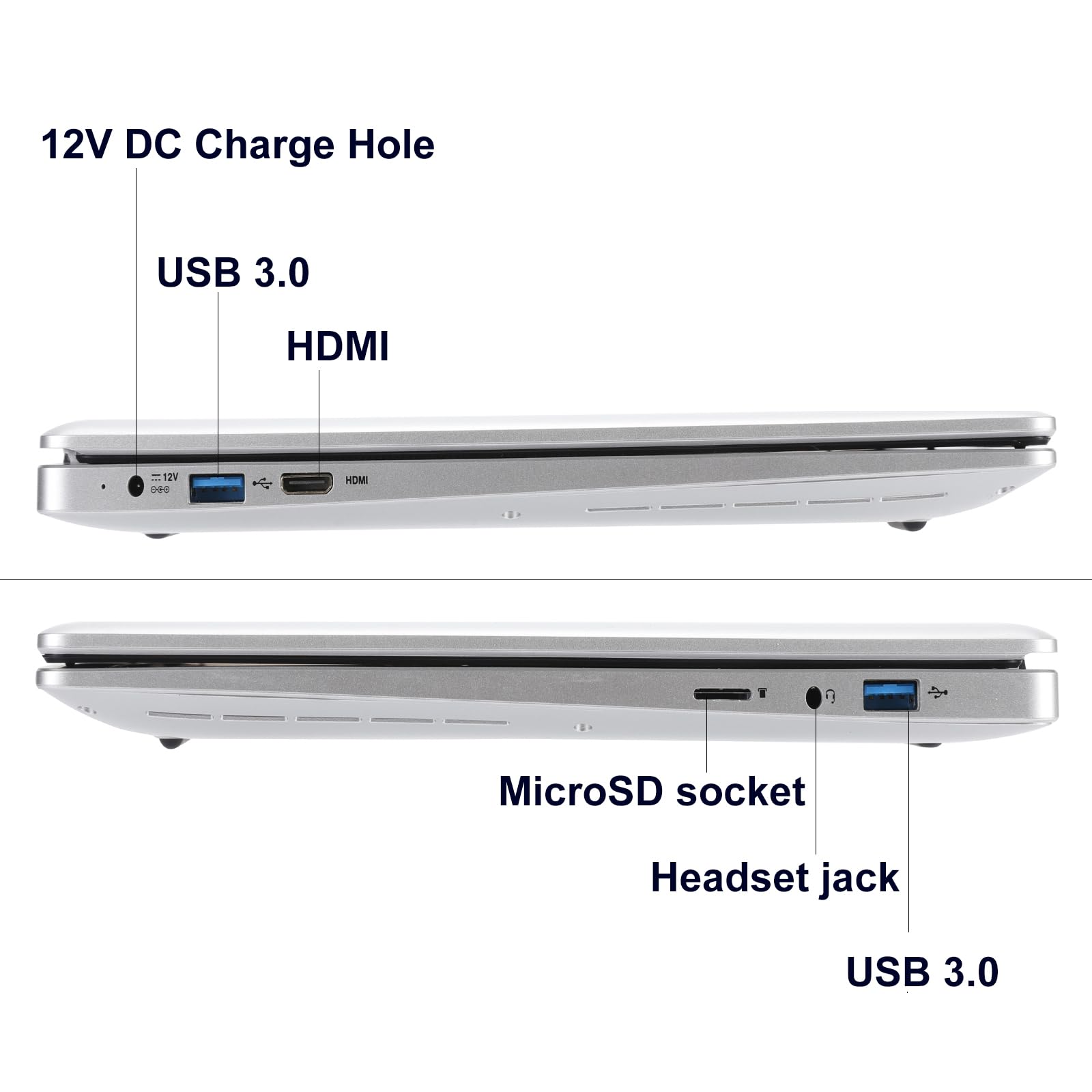 KBJPADS 15.6 Inch Laptop Computer,Intel CeleronJ4105 Processor, 6GB DDR4, 256GB SSD Storage, FHD IPS Screen(1920 * 1200) ，Quad Core Windows 10 Laptop,Thin & Light Laptop 4000mAh Battery 2.4G/5G WiFi