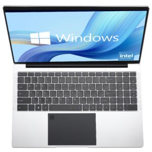 KBJPADS 15.6 Inch Laptop Computer,Intel CeleronJ4105 Processor, 6GB DDR4, 256GB SSD Storage, FHD IPS Screen(1920 * 1200) ，Quad Core Windows 10 Laptop,Thin & Light Laptop 4000mAh Battery 2.4G/5G WiFi