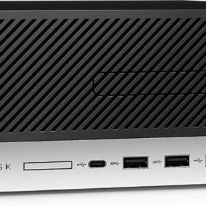 HP ProDesk 600 G4 SFF Desktop, Intel i5-8500, 32GB RAM, 512GB SSD & 500GB HDD, DVD, RGB Keyboard and Mouse, WiFi, Bluetooth, Windows 10 Pro (Renewed)