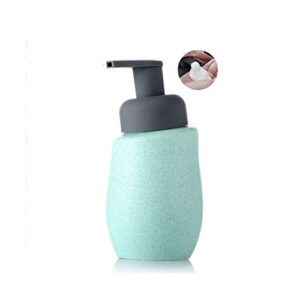soap pump dispenser ceramic household soap dispenser mousse foam shampoo shower gel hand press bubbler empty bottle bottles dispenser (color : 5)