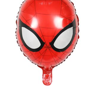 Spider hero and his magical friends aluminum foil balloons, Spider hero birthday party balloons, Spider boy theme party decorations