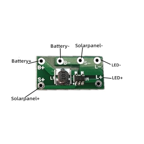10pcs Solar Lamp Circuit Board Solar Controller Board Module for Road Stud Light Solar Controller Board 1.5V
