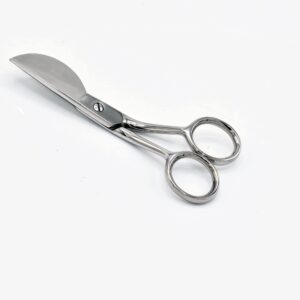 Professional Duck Bill Applique Scissors 4.5 inch Paddle Shaped for Arts, Craft, Fabric & Embroidery