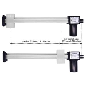 Uetmulik Power Recliner Lift Chairs Motor Actuator Model JLDQ.12.157.333K Kit Replacement