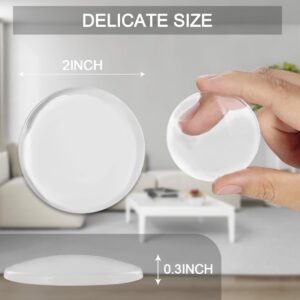 Starkitchen 6-Piece Wall Protector in Self-Adhesive Silicone Shockproof & Quiet Wall Door Handle Stopper