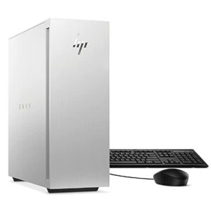 hp 2023 envy gaming full size tower desktop computer, 12th gen intel 16-core i9-12900 up to 5.1ghz, geforce rtx 3070 8gb gddr6, 64gb ddr4 ram, 4tb ssd, wifi 6, bluetooth, windows 11, broag cable