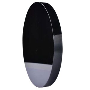 vosarea obsidian scrying mirror natural black obsidian stone circle disc round plate feng shui mirror for office home desk decor crafts