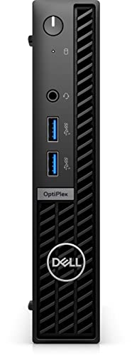 Dell OptiPlex 7010 MFF Micro Form Factor Desktop Computer - 13th Gen Intel Core i7-13700T 16-Core up to 4.9 GHz, 16GB RAM, 512GB NVMe SSD, Intel UHD Graphics 770, Wi-Fi 6E + Bluetooth, Windows 10 Pro