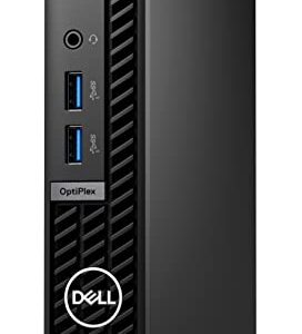 Dell OptiPlex 7010 MFF Micro Form Factor Desktop Computer - 13th Gen Intel Core i7-13700T 16-Core up to 4.9 GHz, 16GB RAM, 512GB NVMe SSD, Intel UHD Graphics 770, Wi-Fi 6E + Bluetooth, Windows 10 Pro