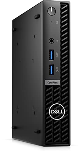 Dell OptiPlex 7010 MFF Micro Form Factor Desktop Computer - 13th Gen Intel Core i7-13700T 16-Core up to 4.9 GHz, 16GB RAM, 512GB NVMe SSD, Intel UHD Graphics 770, Wi-Fi 6E + Bluetooth, Windows 10 Pro