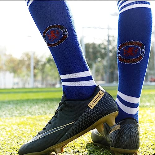 Low Leather Soccer Cleats - Professional-Grade with Lace-Up - Ideal for Training & Competition on Firm Ground & Turf - Unisex, Men, Women, Boys & Girls (Black Gold,8,6.5,Women,Medium,Men)