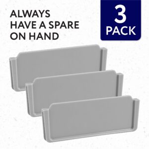 IMPRESA [3 Pack] Replacement Insert Divider for Bentgo Fresh, Modern & Pop Models Food Safe Tray Divider for Bentgo Lunch Box & for Bentgo Adult Lunch Box - Large Bento Box Divider