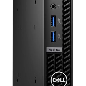 Dell OptiPlex 7010 MFF Micro Form Factor Desktop Computer - 13th Gen Intel Core i7-13700K 16-Core up to 5.4 GHz, 16GB RAM, 256GB NVMe SSD, Intel UHD Graphics 770, Wi-Fi 6E + Bluetooth, Windows 10 Pro