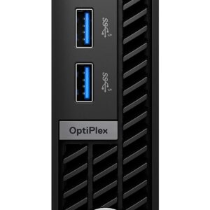 Dell OptiPlex 7010 MFF Desktop Computer - 13th Gen Intel Core i5-13500T 14-Core up to 4.6 GHz, 64GB RAM, 512GB NVMe SSD + 2TB HDD, Intel UHD Graphics 770, Wi-Fi 6E + Bluetooth, Windows 10 Pro