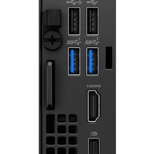 Dell OptiPlex 7010 MFF Desktop Computer - 13th Gen Intel Core i5-13500T 14-Core up to 4.6 GHz, 64GB RAM, 512GB NVMe SSD + 2TB HDD, Intel UHD Graphics 770, Wi-Fi 6E + Bluetooth, Windows 10 Pro