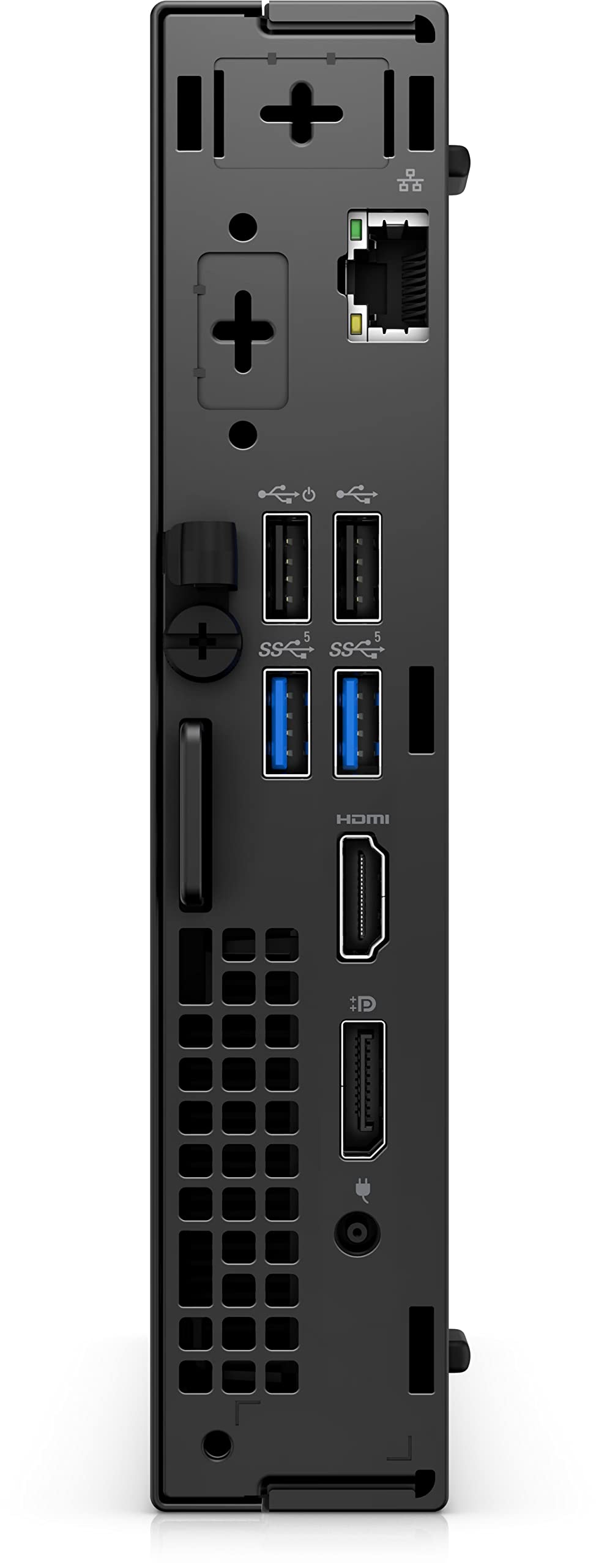 Dell OptiPlex 7010 MFF Desktop Computer - 13th Gen Intel Core i5-13500T 14-Core up to 4.6 GHz, 64GB RAM, 512GB NVMe SSD + 2TB HDD, Intel UHD Graphics 770, Wi-Fi 6E + Bluetooth, Windows 10 Pro