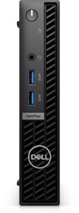 dell optiplex 7010 mff desktop computer - 13th gen intel core i5-13500t 14-core up to 4.6 ghz, 16gb ram, 1tb nvme ssd + 1tb hdd, intel uhd graphics 770, wi-fi 6e + bluetooth, windows 10 pro