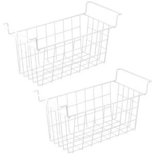 orgneas 17.5 inch freezer organizer bins for chest freezer refrigerator basket storage rack bins deep freezer metal wire baskets 2packs