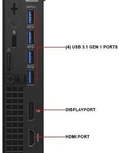 Dell OptiPlex 7050 Mini PC Desktop Computers, Intel Core i5-7500 2.7GHz, 32GB RAM, 512GB SSD, Windows 10 Pro (Renewed)