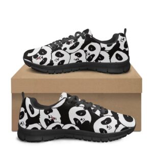 SYtrade Women's Walking Shoes Sock Sneakers Panda Run Sneakers Breathable Workout Shoes