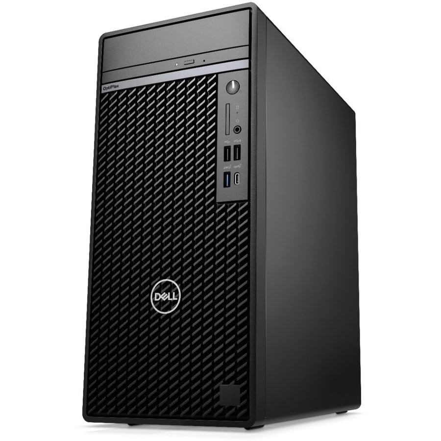 Dell OptiPlex 7000 7010 Desktop Computer - Intel Core i7 13th Gen i7-13700 Hexadeca-core (16 Core) 2.10 GHz - 16 GB RAM DDR5 SDRAM - 512 GB M.2 PCI Express NVMe SSD - Tower - Black