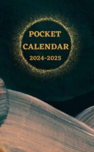 2024-2025 pocket calendar: appointment calendar purse size 4 x 6.5 | 24 months from january 2024 to december 2025 | two-year monthly planner