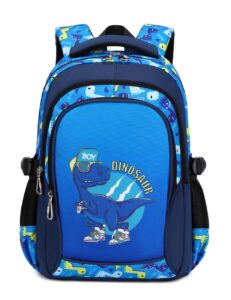 lmwzh backpack for boys kindergarten preschool elementary school bags kids bookbag waterproof durable blue（2023 model）