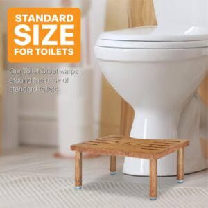 Toilet Squat Stool for Adults, Children - Poop Potty Stool, Non-Slip Bathroom Toilet, Kids, Toddler Step Stool for High Beds, Kitchen Helper